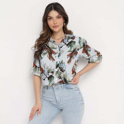 Koszula damska casual born2be ze sklepu: born2be.pl w kategorii: Koszule damskie - zdjęcie 054DCF2-170-2564_295968