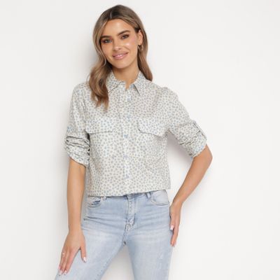 Koszula damska casual born2be ze sklepu: born2be.pl w kategorii: Koszule damskie - zdjęcie 054DCF2-170-2564_296400