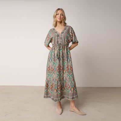 born2be - Sukienka boho ze sklepu: born2be.pl w kategorii: Sukienki - zdjęcie 054DCF2-170-2564_296523