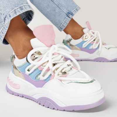 Buty sportowe damskie na wiosnę born2be ze sklepu: born2be.pl w kategorii: Buty sportowe damskie - zdjęcie 054DCF2-170-2564_296567