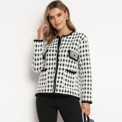 Sweter damski na zimę born2be ze sklepu: born2be.pl w kategorii: Swetry damskie - zdjęcie 054DCF2-170-2564_298328