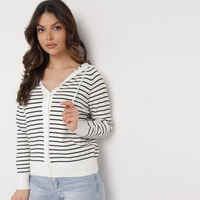 Sweter damski casual born2be ze sklepu: born2be.pl w kategorii: Swetry damskie - zdjęcie 054DCF2-170-2564_298338