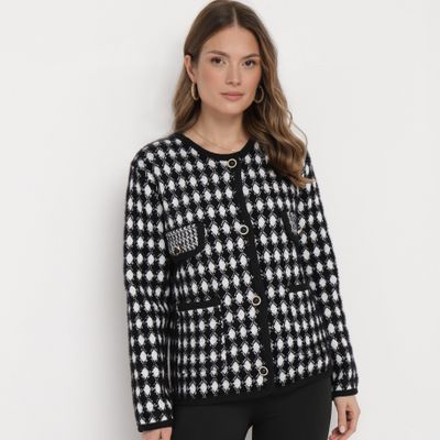 Sweter damski na zimę born2be ze sklepu: born2be.pl w kategorii: Swetry damskie - zdjęcie 054DCF2-170-2564_298345