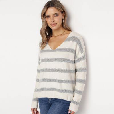 born2be - Sweter damski casualowy ze sklepu: born2be.pl w kategorii: Swetry damskie - zdjęcie 054DCF2-170-2564_299771