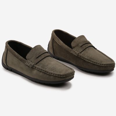 Mokasyny męskie na jesień born2be ze sklepu: born2be.pl w kategorii: Mokasyny męskie - zdjęcie 054DCF2-170-2564_300638