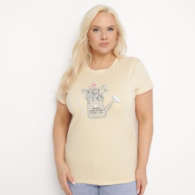 Bluzka damska w stylu młodzieżowym born2be ze sklepu: born2be.pl w kategorii: Bluzki damskie - zdjęcie 054DCF2-170-2564_301753