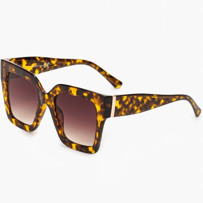 Okulary przeciwsłoneczne damskie casual born2be ze sklepu: born2be.pl w kategorii: Okulary przeciwsłoneczne damskie - zdjęcie 054DCF2-170-2564_302287