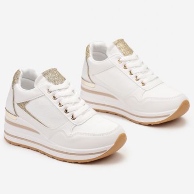 Buty sportowe damskie na wiosnę born2be ze sklepu: born2be.pl w kategorii: Buty sportowe damskie - zdjęcie 054DCF2-170-2564_302529