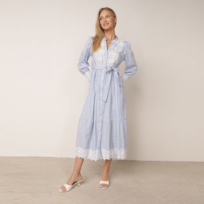 born2be - Sukienka casual koszulowa ze sklepu: born2be.pl w kategorii: Sukienki - zdjęcie 054DCF2-170-2564_302639