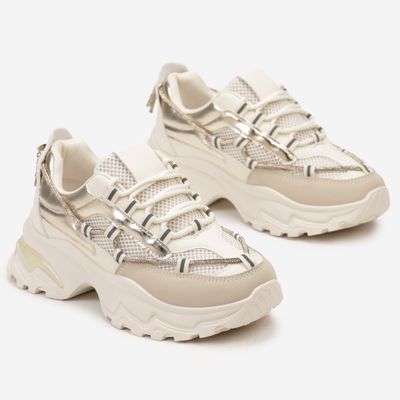 Buty sportowe damskie na wiosnę born2be ze sklepu: born2be.pl w kategorii: Buty sportowe damskie - zdjęcie 054DCF2-170-2564_302853