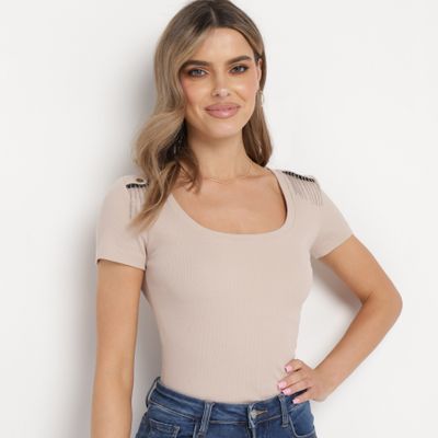 Bluzka damska casual born2be ze sklepu: born2be.pl w kategorii: Bluzki damskie - zdjęcie 054DCF2-170-2564_303398