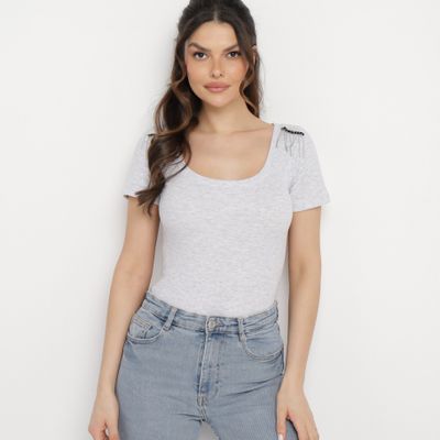 Bluzka damska casual born2be ze sklepu: born2be.pl w kategorii: Bluzki damskie - zdjęcie 054DCF2-170-2564_303399