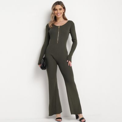 Kombinezon damski na wiosnę casual born2be ze sklepu: born2be.pl w kategorii: Kombinezony damskie - zdjęcie 054DCF2-170-2564_304485