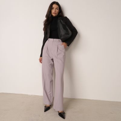 Spodnie damskie casual klasyczne born2be ze sklepu: born2be.pl w kategorii: Spodnie damskie - zdjęcie 054DCF2-170-2564_305794