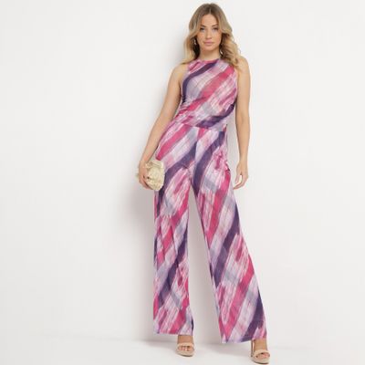 born2be - Kombinezon damski boho ze sklepu: born2be.pl w kategorii: Kombinezony damskie - zdjęcie 054DCF2-170-2564_307088