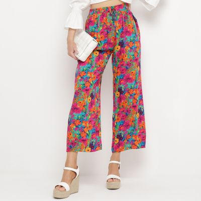 born2be - Spodnie damskie w stylu boho ze sklepu: born2be.pl w kategorii: Spodnie damskie - zdjęcie 054DCF2-170-2564_307127