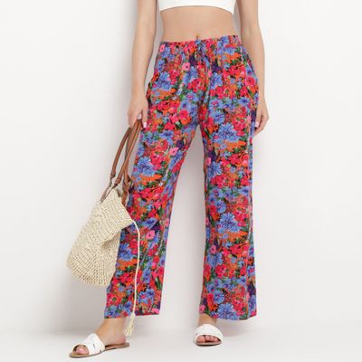Spodnie damskie boho born2be ze sklepu: born2be.pl w kategorii: Spodnie damskie - zdjęcie 054DCF2-170-2564_307130