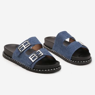 born2be - Klapki damskie na lato ze sklepu: born2be.pl w kategorii: Klapki damskie - zdjęcie 054DCF2-170-2564_307678