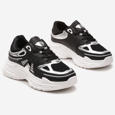 Buty sportowe damskie jesienne wiosenne born2be ze sklepu: born2be.pl w kategorii: Buty sportowe damskie - zdjęcie 054DCF2-170-2564_308457