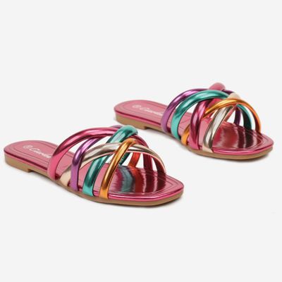 Klapki damskie boho born2be ze sklepu: born2be.pl w kategorii: Klapki damskie - zdjęcie 054DCF2-170-2564_309680