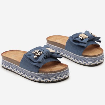 born2be - Klapki damskie na lato ze sklepu: born2be.pl w kategorii: Klapki damskie - zdjęcie 054DCF2-170-2564_309772