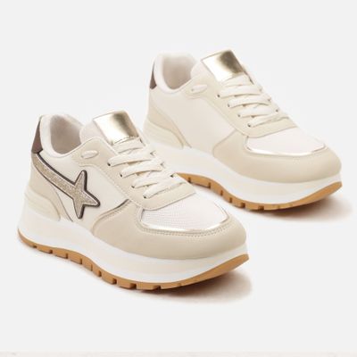 Buty sportowe damskie wiosenne born2be ze sklepu: born2be.pl w kategorii: Buty sportowe damskie - zdjęcie 054DCF2-170-2564_311299
