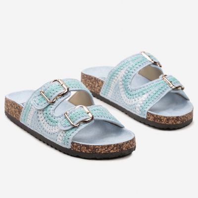Klapki damskie na lato born2be ze sklepu: born2be.pl w kategorii: Klapki damskie - zdjęcie 054DCF2-170-2564_311319