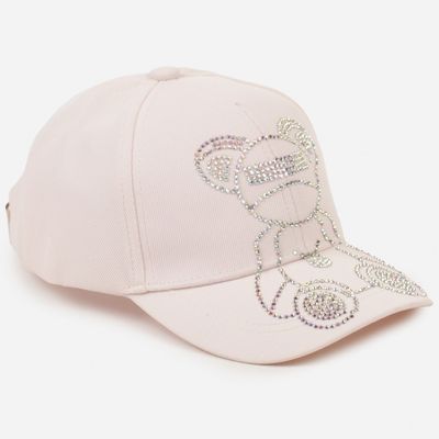 Czapka z daszkiem damska born2be ze sklepu: born2be.pl w kategorii: Czapki z daszkiem damskie - zdjęcie 054DCF2-170-2564_312354