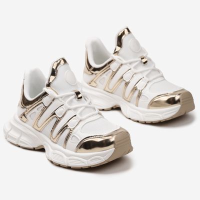 Buty sportowe damskie na wiosnę born2be ze sklepu: born2be.pl w kategorii: Buty sportowe damskie - zdjęcie 054DCF2-170-2564_313584