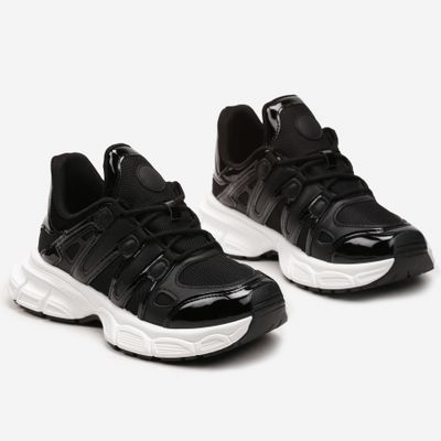 Buty sportowe damskie na wiosnę born2be ze sklepu: born2be.pl w kategorii: Buty sportowe damskie - zdjęcie 054DCF2-170-2564_313597