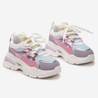 Buty sportowe damskie na wiosnę born2be ze sklepu: born2be.pl w kategorii: Buty sportowe damskie - zdjęcie 054DCF2-170-2564_314727