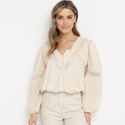 Bluzka damska casual born2be ze sklepu: born2be.pl w kategorii: Bluzki damskie - zdjęcie 054DCF2-170-2564_314825