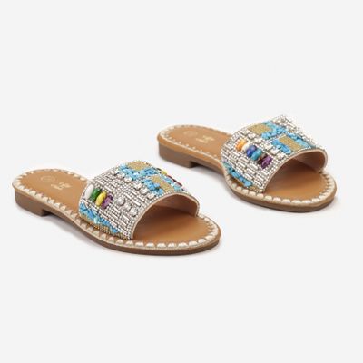 Klapki dziecięce na lato born2be ze sklepu: born2be.pl w kategorii: Klapki dziecięce - zdjęcie 054DCF2-170-2564_314855