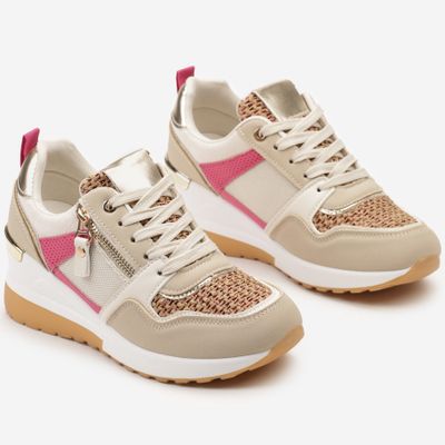 Buty sportowe damskie na wiosnę born2be ze sklepu: born2be.pl w kategorii: Buty sportowe damskie - zdjęcie 054DCF2-170-2564_315513
