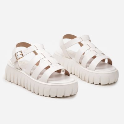 born2be - Sandały damskie casual ze sklepu: born2be.pl w kategorii: Sandały damskie - zdjęcie 054DCF2-170-2564_315627