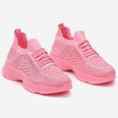 Buty sportowe damskie wiosenne born2be ze sklepu: born2be.pl w kategorii: Buty sportowe damskie - zdjęcie 054DCF2-170-2564_318895
