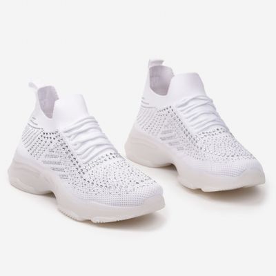 Buty sportowe damskie na wiosnę born2be ze sklepu: born2be.pl w kategorii: Buty sportowe damskie - zdjęcie 054DCF2-170-2564_318898