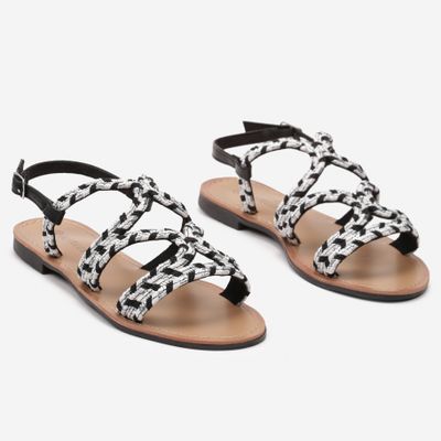 Sandały damskie na lato born2be ze sklepu: born2be.pl w kategorii: Sandały damskie - zdjęcie 054DCF2-170-2564_318933