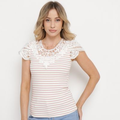 Bluzka damska casual born2be ze sklepu: born2be.pl w kategorii: Bluzki damskie - zdjęcie 054DCF2-170-2564_319149