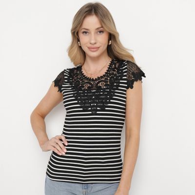 born2be - Bluzka damska casual ze sklepu: born2be.pl w kategorii: Bluzki damskie - zdjęcie 054DCF2-170-2564_319161