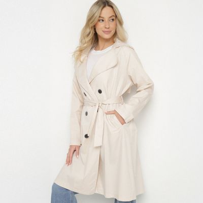 Płaszcz damski casual born2be ze sklepu: born2be.pl w kategorii: Płaszcze damskie - zdjęcie 054DCF2-170-2564_320210