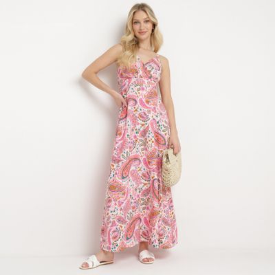 Sukienka w stylu boho born2be ze sklepu: born2be.pl w kategorii: Sukienki - zdjęcie 054DCF2-170-2564_320508