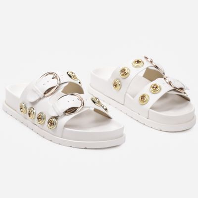 born2be - Klapki damskie na lato ze sklepu: born2be.pl w kategorii: Klapki damskie - zdjęcie 054DCF2-170-2564_321279