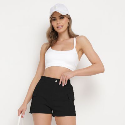 born2be - Szorty casual na lato ze sklepu: born2be.pl w kategorii: Szorty - zdjęcie 054DCF2-170-2564_322368