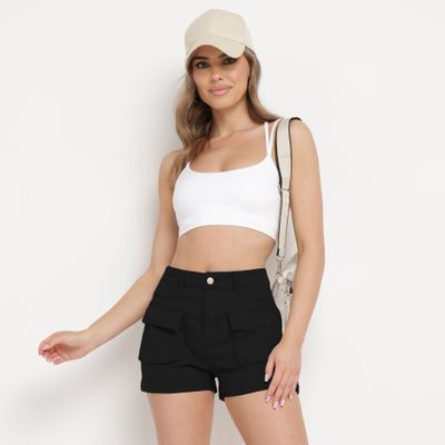 born2be - Szorty casual ze sklepu: born2be.pl w kategorii: Szorty - zdjęcie 054DCF2-170-2564_322370