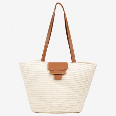 Shopper bag wakacyjna born2be ze sklepu: born2be.pl w kategorii: Torby Shopper bag - zdjęcie 054DCF2-170-2564_322477