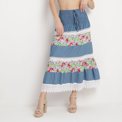 born2be - Spódnica boho ze sklepu: born2be.pl w kategorii: Spódnice - zdjęcie 054DCF2-170-2564_322604