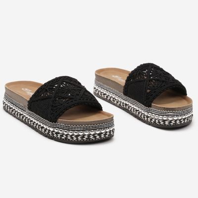 Klapki damskie boho na lato born2be ze sklepu: born2be.pl w kategorii: Klapki damskie - zdjęcie 054DCF2-170-2564_322927