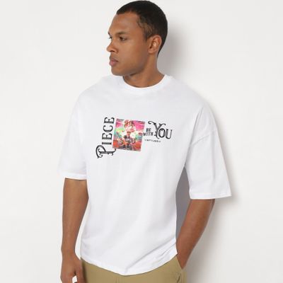 T-shirt męski born2be ze sklepu: born2be.pl w kategorii: T-shirty męskie - zdjęcie 054DCF2-170-2564_324769