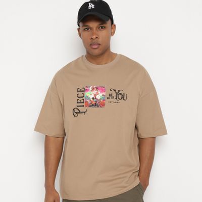 born2be - T-shirt męski młodzieżowy ze sklepu: born2be.pl w kategorii: T-shirty męskie - zdjęcie 054DCF2-170-2564_324772